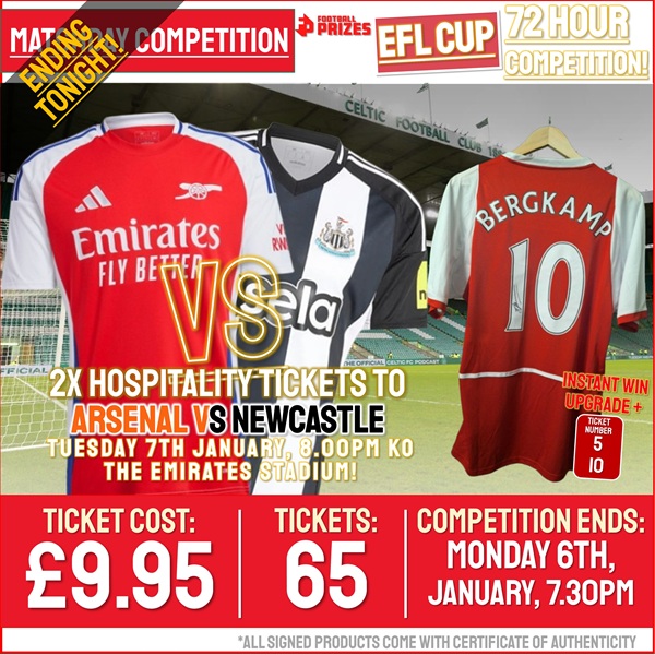 ET Arsenal vs Newcsatle