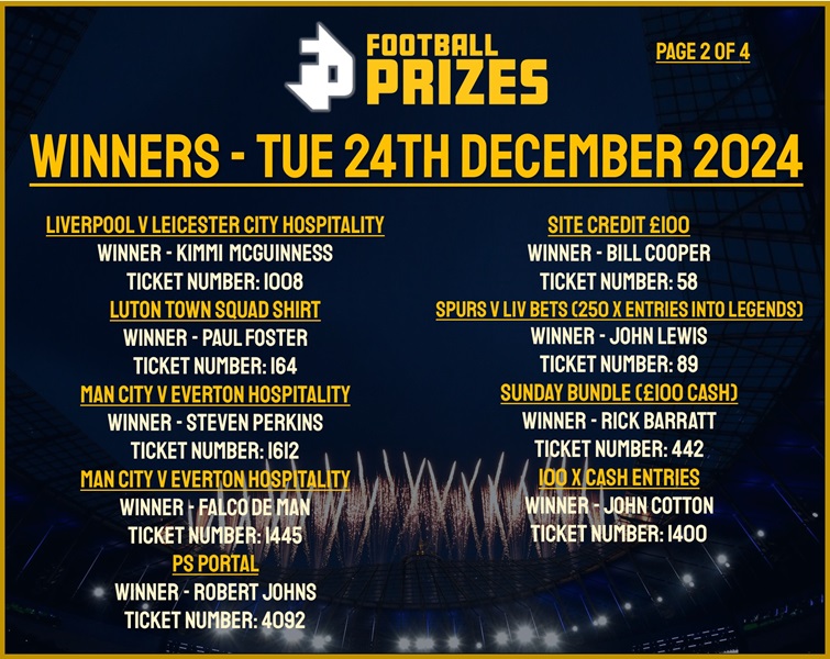 Tuesday 24th December 2
