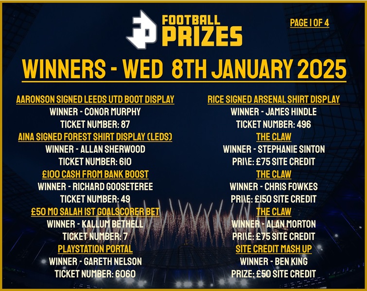 Wednesday 8th January 1