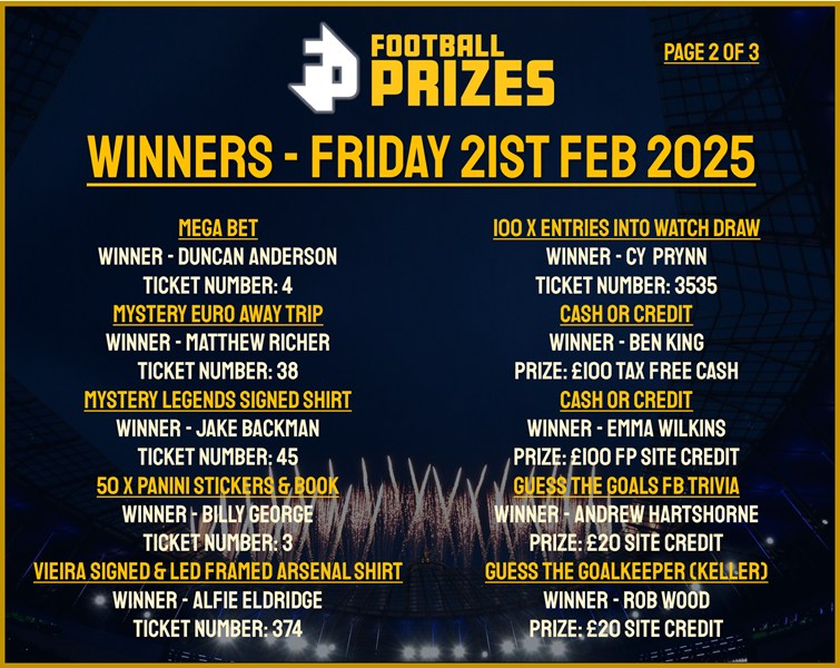 Friday 21st February 2