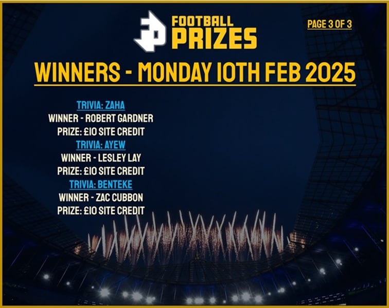 Monday 10th February 3