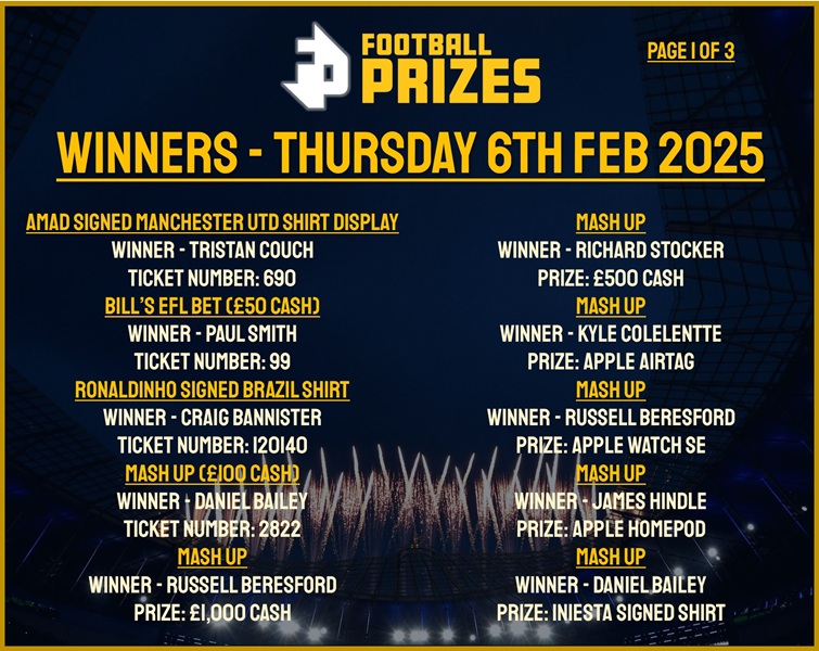 Thursday 6th February 1