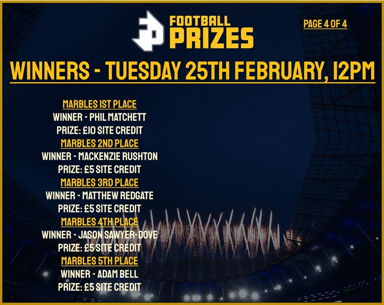 Tuesday Midday Winners 4