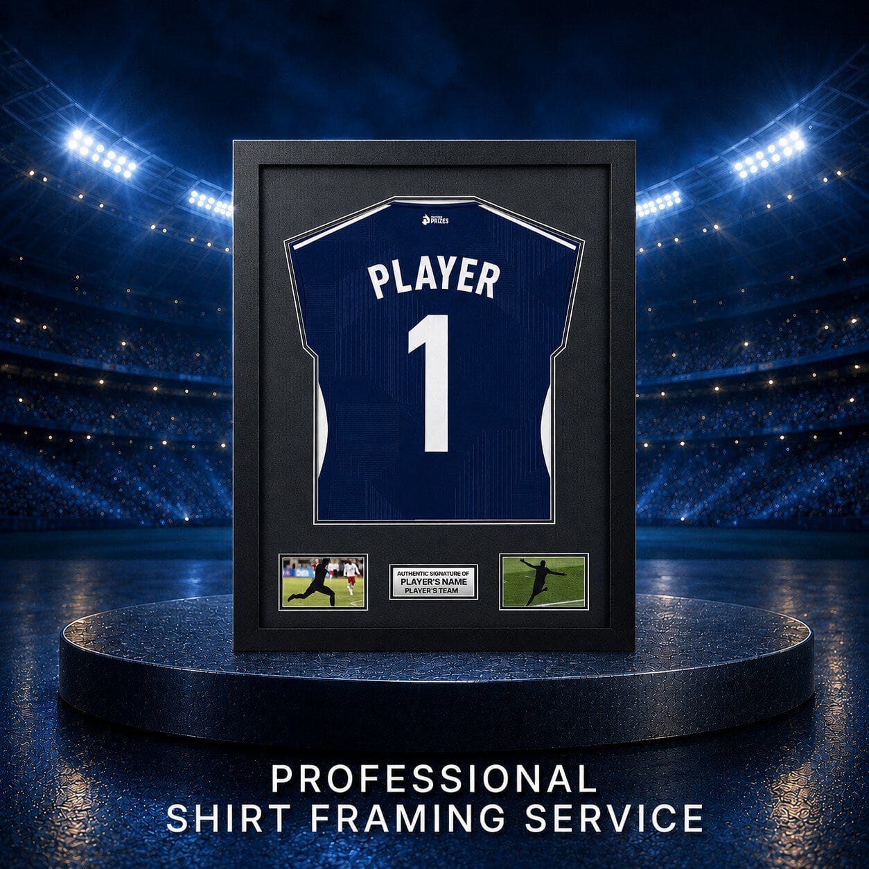 SHOP FRAMING: Professional Shirt Framing Service