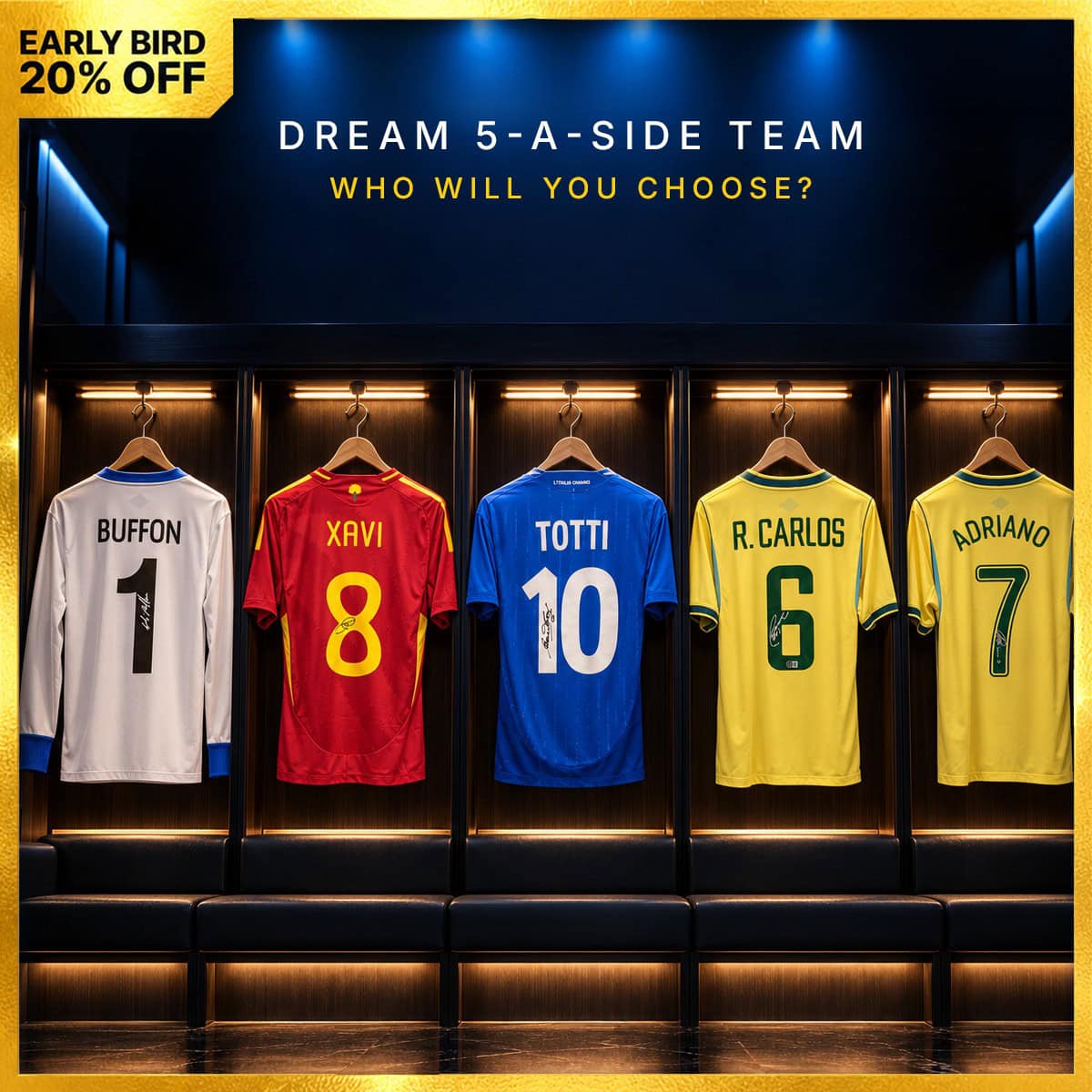 Winner's Choice Signed Legends Shirts