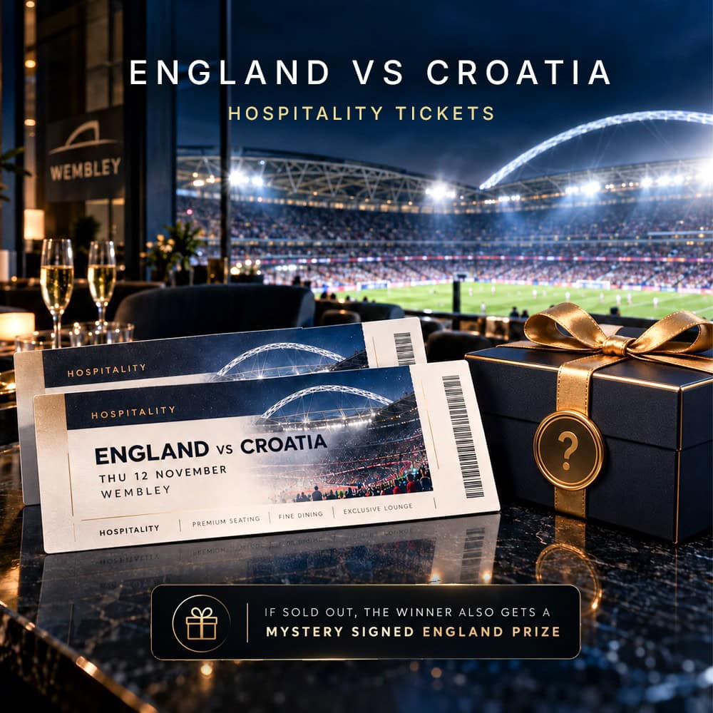England vs Croatia Hospitality for Two