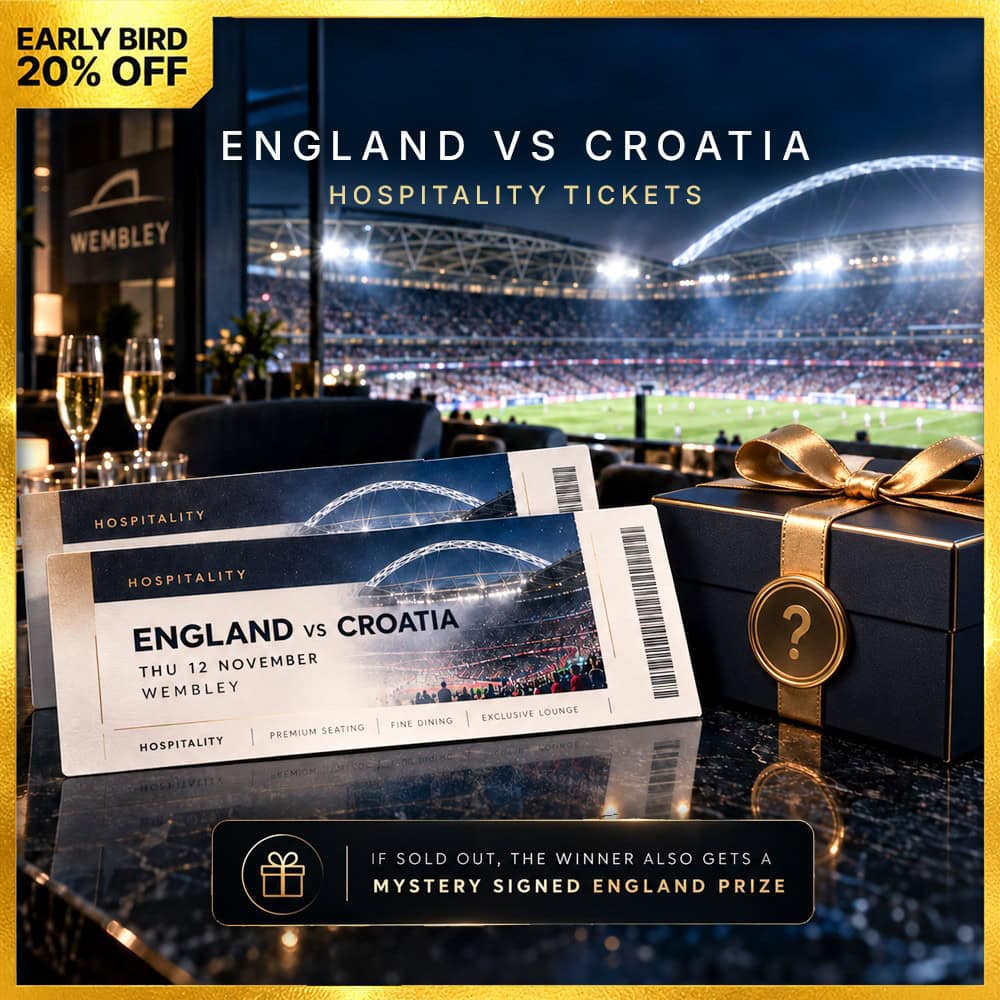England vs Croatia Hospitality for Two