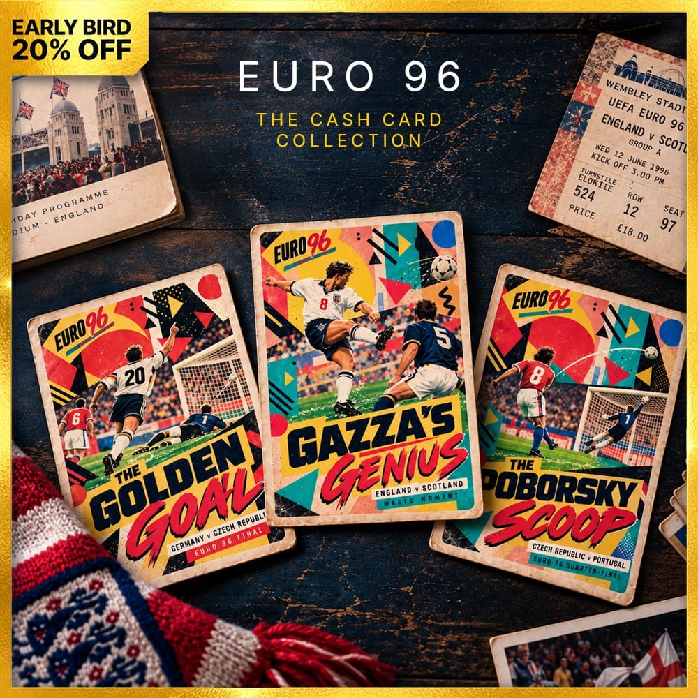 The £56,000 Euro 96 Cash Card Collection