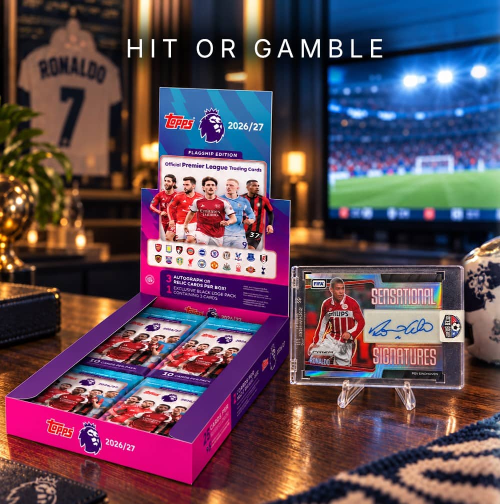 Hit or Gamble. Hobby Box or Ronaldo.