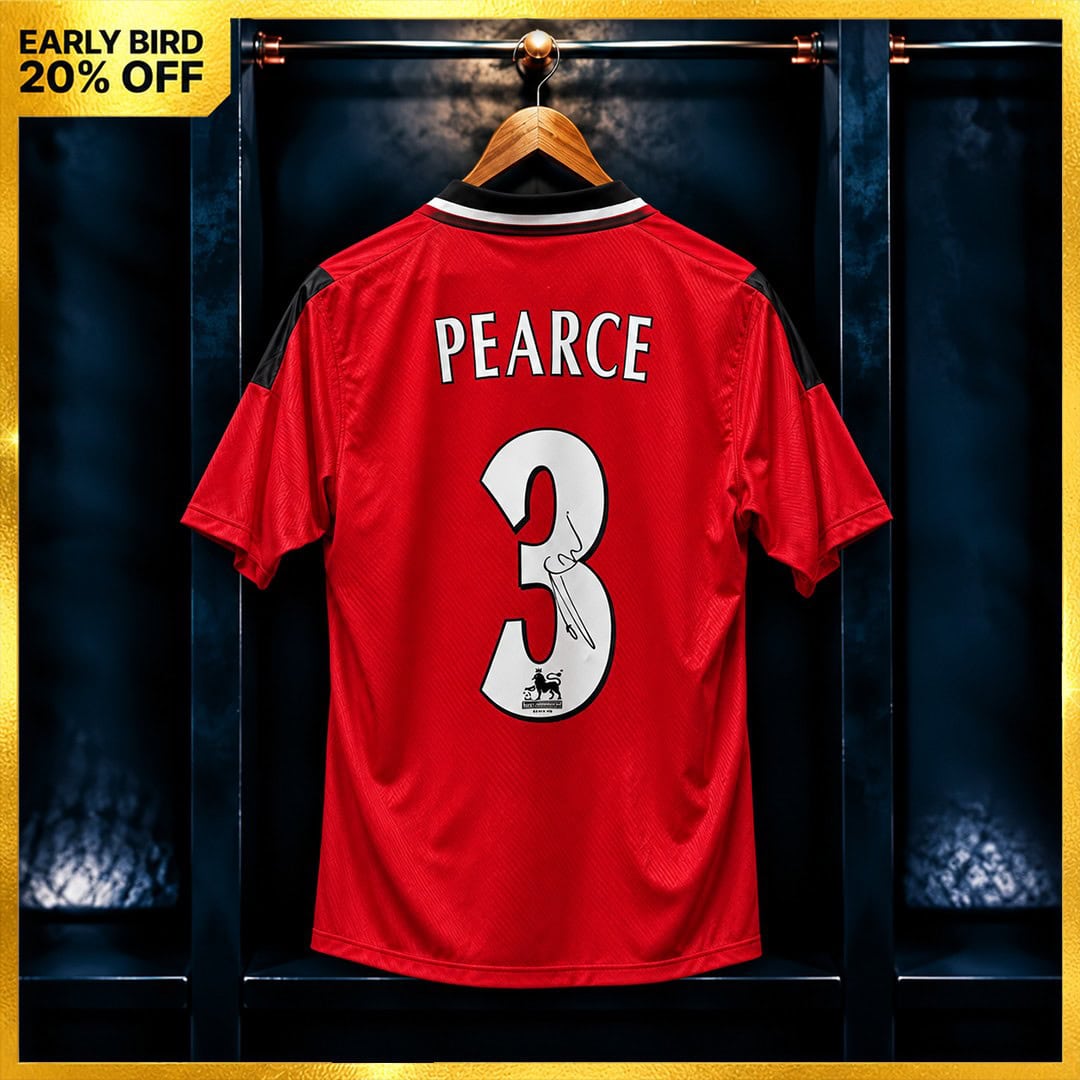 Stuart Pearce Signed 94/95 Nottingham Forest Shirt