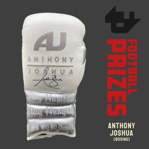 Boxing Anthony Joshua signed boxing glove