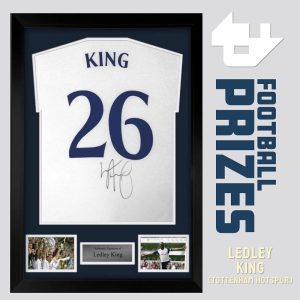 Spurs Ledley King signed framed Spurs shirt 2