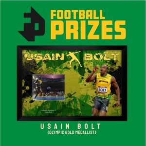Usain Bolt signed framed montage 1