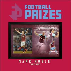 West Ham Mark Noble signed framed West Ham Montage